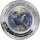 Australien RAM The Earth and Beyond - Erde 2018 1 oz Silber Polierte Platte