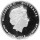 Australien Great White Shark 2015 1 oz Silber - Polierte Platte & High Relief