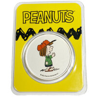 USA 70 Jahre Peanuts Peppermint Patty 2021 1 oz Silber I...