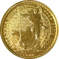 UK Britannia 2023 - Queen Elisabeth II 1/10 oz Gold - Fehlprägung