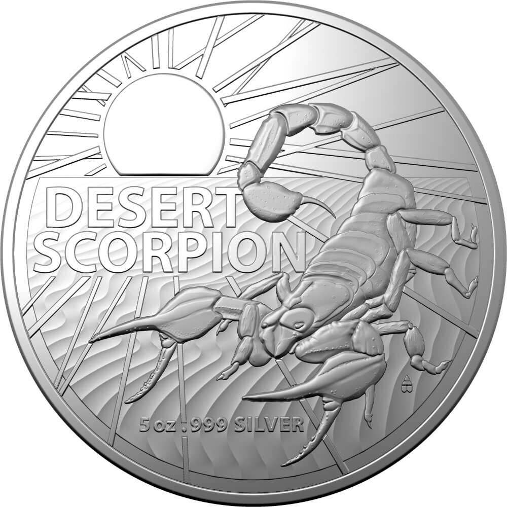 Australien Most Dangerous RAM Desert Scorpion 2023  5 oz...