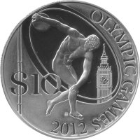 Solomon Islands 10 Dollars 2008 - XXX. Olympische Spiele...