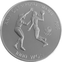 Südkorea 1.000 Won 1987 - XXIV. Olympische...