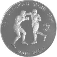 Südkorea 2.000 Won 1986 XXIV. Olympische...