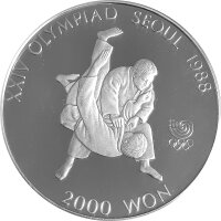 Südkorea 2.000 Won 1987 XXIV. Olympische...