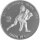 Südkorea 2.000 Won 1987 XXIV. Olympische Sommerspiele 1988 in Seoul "Ringkämpfer" - Nickel - PP