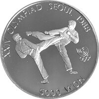 Südkorea 5.000 Won 1988 XXIV. Olympische...