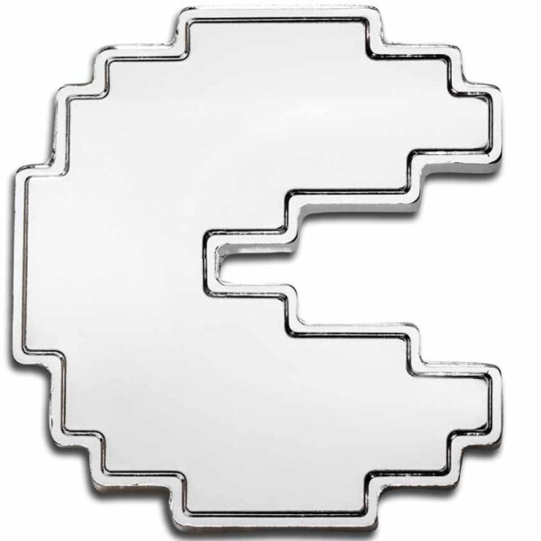Niue PAC-MAN - Shaped Coin 2021 1 oz Silber