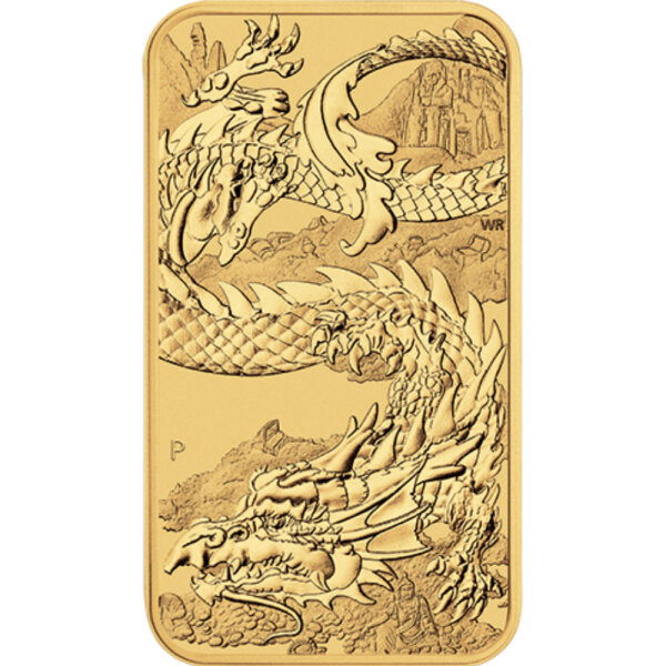 Australien Rectangular Dragon 2023 1 oz Gold