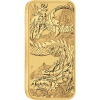 Australien Rectangular Dragon 2023 1 oz Gold