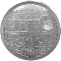 Niue Star Wars Todesstern 2018 2 oz Silber | Ultra High...