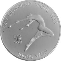 Südkorea 10.000 Won 1988 XXIV. - Olympische...