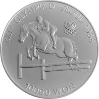 Südkorea 10.000 Won 1988 XXIV. - Olympische...