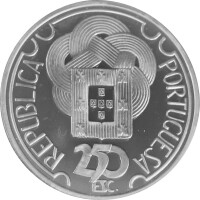Portugal 250 Escudos 1988 XXIV. Olympische Sommerspiele 1988 in Seoul "Sprinter" - Silber PP