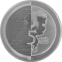 Niederlande 5 Euro 2010 - Wasserland - Silber PP