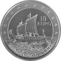 Malta 10 Euro 2011 Die Phönizier - Silber PP