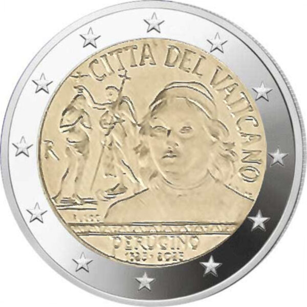 Vatikan 2 Euro 2023 "Pietro Perugino"