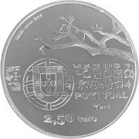 Portugal 2,5 Euro 2011 - Hermenegildo Capelo und Roberto Ivens - Silber PP
