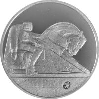 Lettland 1 Lats 2012 - 70. Todestag von Kārlis Zāle - Silber PP