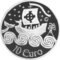 Irland 10 Euro 2011 - Heiliger Brendan der Seefahrer -...