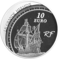 Frankreich 10 Euro 2011 - Jacques Cartier - Silber PP
