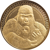 Kongo Gorilla 2023 1 oz Gold