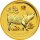 Australien Lunar II 2019 Jahr des Schweins 1/10 oz Gold