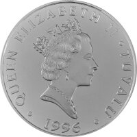 Tuvalu 2 Dollars 1996 - XXVI. Olympische Sommerspiele 1996 in Atlanta "Kraulschwimmer" - Silber PP