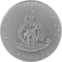 Vanuatu 10 Vatu 1996 - XXVI. Olympische Sommerspiele 1996 in Atlanta "Bodenturnerin"  - Silber PP