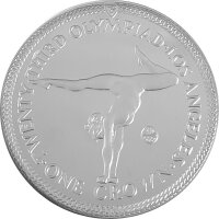 Isle of Man 1 Crown 1984 - XXIII. Olympische Sommerspiele...