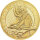 Saint Helena India Wildlife 2023 Bartaffe - Lion Tailed Macaque Monkey 1 oz Gold