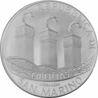 San Marino 5 + 10 Euro 2002 "Willkommen Euro" - Silber PP