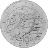 San Marino 5 + 10 Euro 2003 "Olympische Spiele Athen" - Silber PP