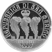 San Marino 20 + 50 Euro 2003 "Giotto - Cappella Scrovegni 1303" - Gold PP