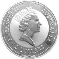 Australien Kookaburra 1992 2 oz Silber