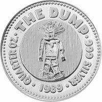 Australien 1 Dollar + 25 Cent 1989 "The Holey Dollar & the Dump" - Silber PP