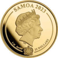 Samoa DC Comics 4. Ausgabe Flash 2023 1 oz Gold