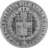 Hessen-Kassel 1 Taler 1841 - Kurfürst Wilhelm II....