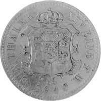 Hannover 1 Taler 1840 A - König Ernst August I. 1837-1851, KM#192