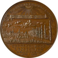 Medaille Deutschland 1885 "50 Jahre erste deutsche...