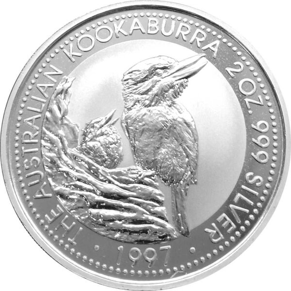 Australien Kookaburra 1997 2 oz Silber