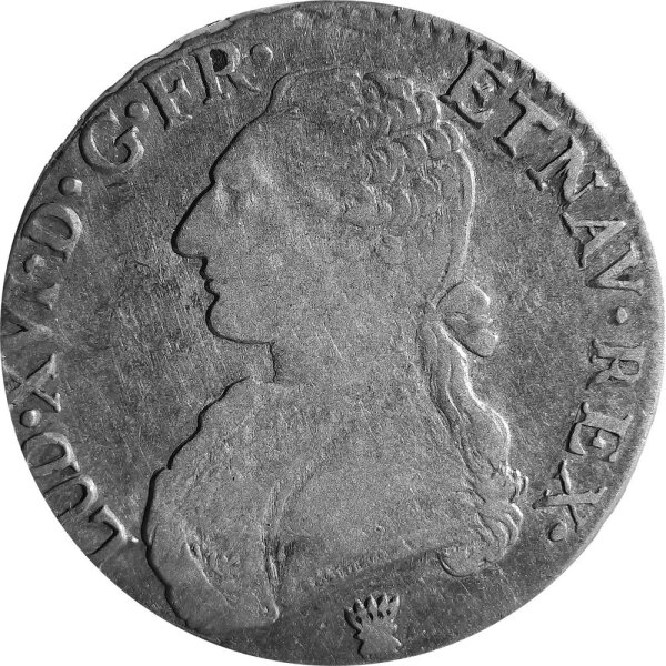 Frankreich 1 Ecu (Taler) 1784  - König Ludwig XVI. 1774-1793, KM#564.7