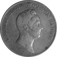 Baden 1 Kronentaler 1833 - Großherzog Leopold I....
