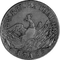 Brandenburg-Preußen 1 Reichstaler 1785 A - König Friedrich II. 1740-1786, KM#332.1