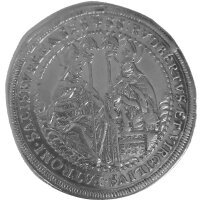 RDR Erzstift Salzburg 1/2 Taler 1668  - Maximilian Gandolph von Kuenburg, KM#189