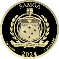 Samoa Golden Eagle 2. Ausgabe 2024 1 oz Gold | Prooflike