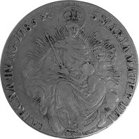 KM#395.2 Österreich-Ungarn 1 Taler 1783 - Joseph II.