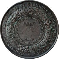 Medaille Frankreich 1860 - Napoleon III. - Bronze