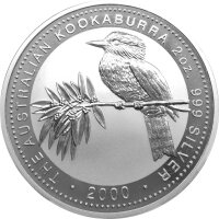 Australien Kookaburra 2000 2 oz Silber