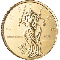 Gibraltar Lady Justice - Justitia 2023 1/10 oz Gold